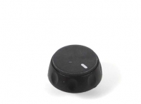 GE Wb03T10291 Knob Scalloped - Black